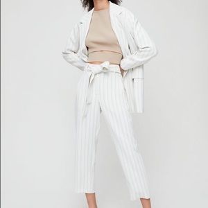 Wilfred tie front pants